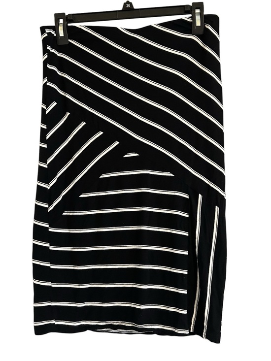 Vince Camuto Dresses & Skirts - Vince Camuto Striped Black and White Size Small Midi Pencil Skirt